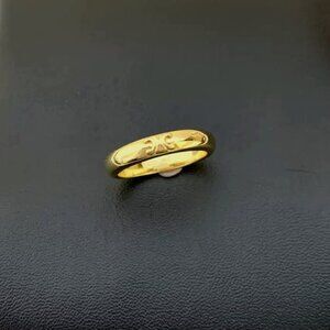 Celine Triomphe Round RIng Size 7